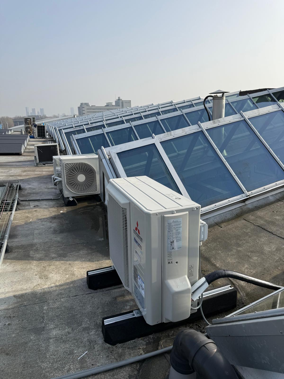 TBP Group Rotterdam, Mitsubishi airco-installatie: Buitenfoto 2