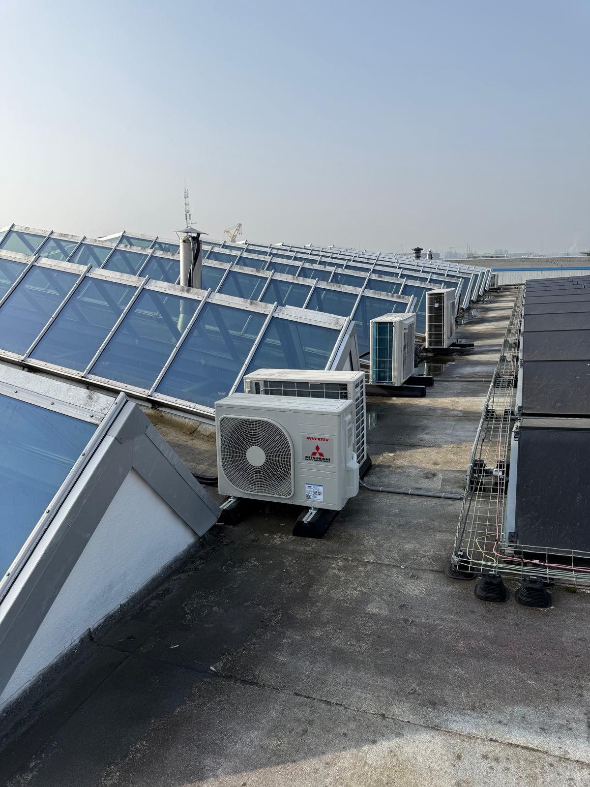 TBP Group Rotterdam, Mitsubishi airco-installatie: Buitenfoto 3